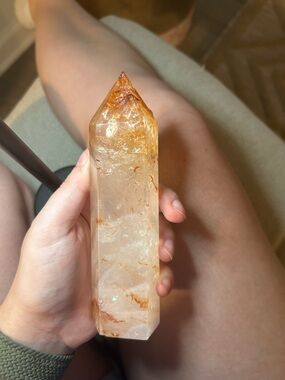 RAINBOW Filled Fire Quartz
